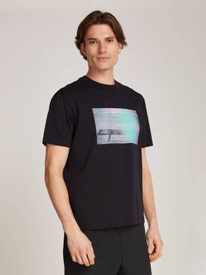 T-shirt męski młodzieżowy Calvin Klein Jeans ze sklepu: Gomez Fashion Store w kategorii: T-shirty męskie - zdjęcie 874714-BD9-10338_CJ245M000124A81