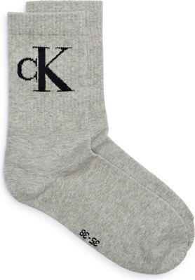 Skarpetki damskie gładkie Calvin Klein Jeans ze sklepu: Gomez Fashion Store w kategorii: Skarpetki damskie - zdjęcie 874714-BD9-10338_CJ245W000190003