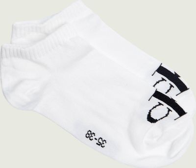 Skarpetki damskie z napisami Calvin Klein ze sklepu: Gomez Fashion Store w kategorii: Skarpetki damskie - zdjęcie 874714-BD9-10338_CJ245W000192802