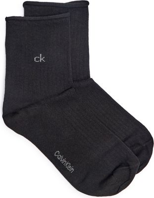 Skarpetki damskie Calvin Klein ze sklepu: Gomez Fashion Store w kategorii: Skarpetki damskie - zdjęcie 874714-BD9-10338_CK245W000173001