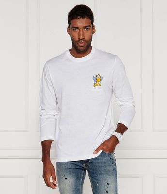T-shirt męski na wiosnę Iceberg ze sklepu: Gomez Fashion Store w kategorii: T-shirty męskie - zdjęcie 874714-BD9-10338_II245M000030101