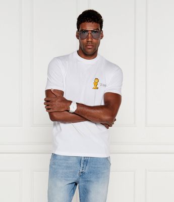 T-shirt męski na wiosnę casual Iceberg ze sklepu: Gomez Fashion Store w kategorii: T-shirty męskie - zdjęcie 874714-BD9-10338_II245M000032101