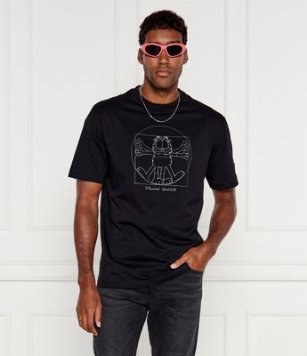 T-shirt męski Iceberg ze sklepu: Gomez Fashion Store w kategorii: T-shirty męskie - zdjęcie 874714-BD9-10338_II245M000038900
