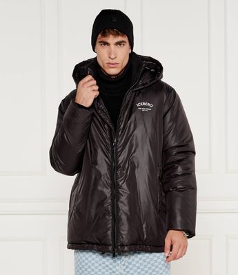 Kurtka męska na zimę Iceberg ze sklepu: Gomez Fashion Store w kategorii: Kurtki męskie - zdjęcie 874714-BD9-10338_II245M000040900