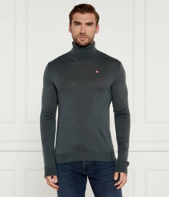 Sweter męski Napapijri ze sklepu: Gomez Fashion Store w kategorii: Swetry męskie - zdjęcie 874714-BD9-10338_NA245M000005000