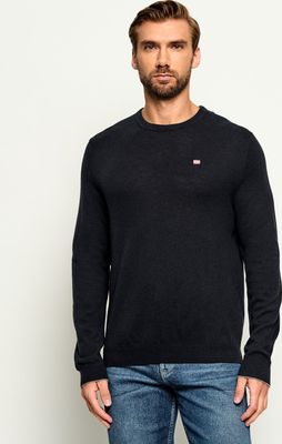 Sweter męski wiosenny Napapijri ze sklepu: Gomez Fashion Store w kategorii: Swetry męskie - zdjęcie 874714-BD9-10338_NA245M000006041