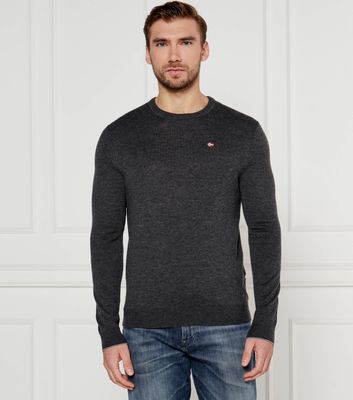 Sweter męski w sportowym stylu Napapijri ze sklepu: Gomez Fashion Store w kategorii: Swetry męskie - zdjęcie 874714-BD9-10338_NA245M000006197