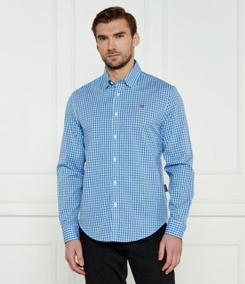Koszula męska casual Napapijri ze sklepu: Gomez Fashion Store w kategorii: Koszule męskie - zdjęcie 874714-BD9-10338_NA245M000011381