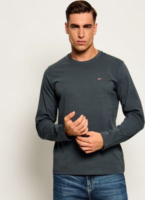 T-shirt męski na wiosnę Napapijri ze sklepu: Gomez Fashion Store w kategorii: T-shirty męskie - zdjęcie 874714-BD9-10338_NA245M000015000