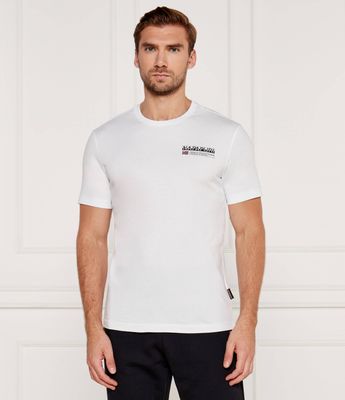 T-shirt męski Napapijri ze sklepu: Gomez Fashion Store w kategorii: T-shirty męskie - zdjęcie 874714-BD9-10338_NA245M000016002