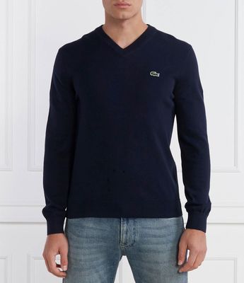 Sweter męski casualowy Lacoste ze sklepu: Gomez Fashion Store w kategorii: Swetry męskie - zdjęcie 874714-BD9-10338_LA245M000001166