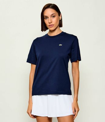 Bluzka damska na lato Lacoste ze sklepu: Gomez Fashion Store w kategorii: Bluzki damskie - zdjęcie 874714-BD9-10338_LA245W000026166
