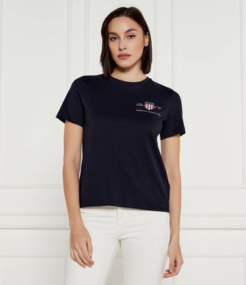 Gant - Bluzka damska na wiosnę ze sklepu: Gomez Fashion Store w kategorii: Bluzki damskie - zdjęcie 874714-BD9-10338_GA245W000019433