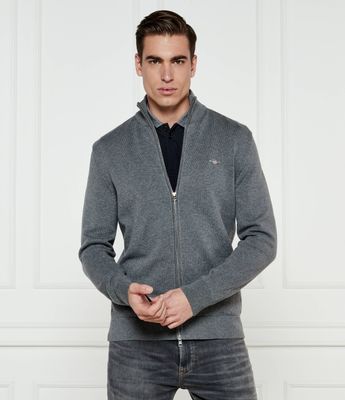 Sweter męski zimowy casual Gant ze sklepu: Gomez Fashion Store w kategorii: Swetry męskie