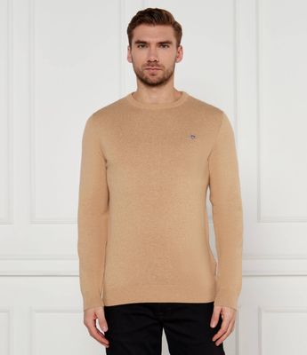 Sweter męski zimowy casual Gant ze sklepu: Gomez Fashion Store w kategorii: Swetry męskie - zdjęcie 874714-BD9-10338_GA245M000032A24