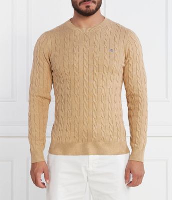 Sweter męski Gant ze sklepu: Gomez Fashion Store w kategorii: Swetry męskie - zdjęcie 874714-BD9-10338_GA234M000025A24