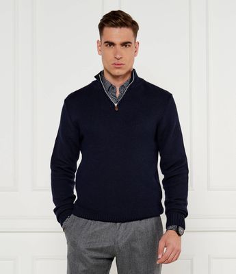 Sweter męski zimowy Stenströms ze sklepu: Gomez Fashion Store w kategorii: Swetry męskie - zdjęcie 874714-BD9-10338_SN245M000001190