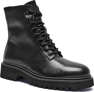 Buty zimowe męskie na zimę BLAUER ze sklepu: Gomez Fashion Store w kategorii: Buty zimowe męskie - zdjęcie 874714-BD9-10338_BF245M000021001