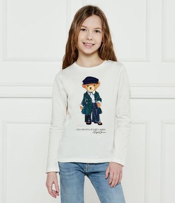 Bluzka dziewczęca na wiosnę Polo Ralph Lauren ze sklepu: Gomez Fashion Store w kategorii: Bluzki dziewczęce