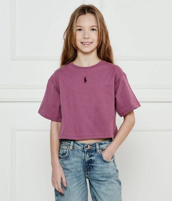Bluzka dziewczęca letnia Polo Ralph Lauren ze sklepu: Gomez Fashion Store w kategorii: Bluzki dziewczęce