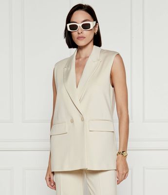 Kamizelka damska RIANI ze sklepu: Gomez Fashion Store w kategorii: Kamizelki damskie - zdjęcie 874714-BD9-10338_RI244W000007802