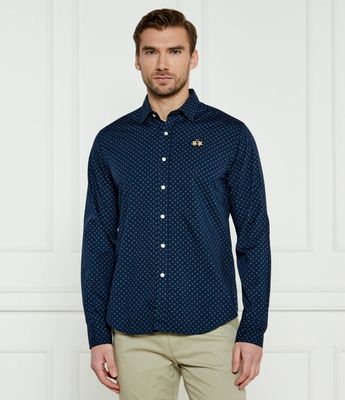 Koszula męska jesienna La Martina ze sklepu: Gomez Fashion Store w kategorii: Koszule męskie - zdjęcie 874714-BD9-10338_LR245M000008701