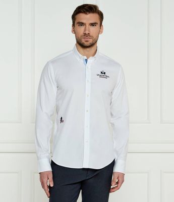 Koszula męska La Martina ze sklepu: Gomez Fashion Store w kategorii: Koszule męskie - zdjęcie 874714-BD9-10338_LR245M000009001