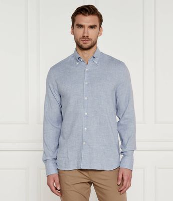 Koszula męska na wiosnę Oscar Jacobson ze sklepu: Gomez Fashion Store w kategorii: Koszule męskie - zdjęcie 874714-BD9-10338_OJ245M000001085