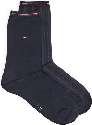Skarpetki damskie casual Tommy Hilfiger ze sklepu: Gomez Fashion Store w kategorii: Skarpetki damskie - zdjęcie 874714-BD9-10338_TH245W000269002