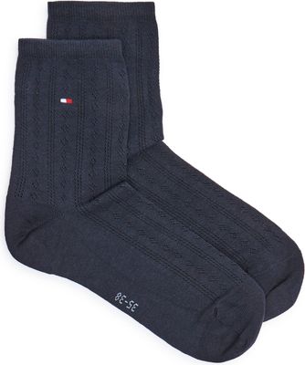 Tommy Hilfiger - Skarpetki damskie ze sklepu: Gomez Fashion Store w kategorii: Skarpetki damskie - zdjęcie 874714-BD9-10338_TH245W000271002