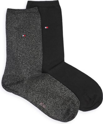 Skarpetki damskie bez wzorów Tommy Hilfiger ze sklepu: Gomez Fashion Store w kategorii: Skarpetki damskie - zdjęcie 874714-BD9-10338_TH245W000277099