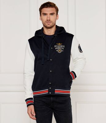 Aeronautica Militare - Bluza męska na zimę ze sklepu: Gomez Fashion Store w kategorii: Bluzy męskie - zdjęcie 874714-BD9-10338_AM244M000004250