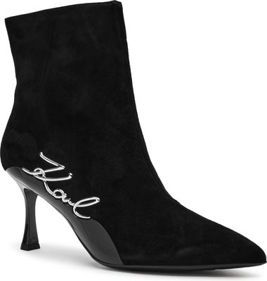 Botki na jesień Karl Lagerfeld ze sklepu: Gomez Fashion Store w kategorii: Botki - zdjęcie 874714-BD9-10338_KL245W000005501