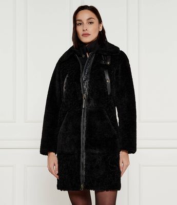 Płaszcz damski jesienny Aeronautica Militare ze sklepu: Gomez Fashion Store w kategorii: Płaszcze damskie - zdjęcie 874714-BD9-10338_AM245W000006136