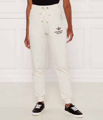 Spodnie damskie Aeronautica Militare ze sklepu: Gomez Fashion Store w kategorii: Spodnie damskie - zdjęcie 874714-BD9-10338_AM245W000013310