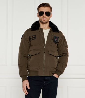 Kurtka męska wiosenna Aeronautica Militare ze sklepu: Gomez Fashion Store w kategorii: Kurtki męskie - zdjęcie 874714-BD9-10338_AM245M000025285