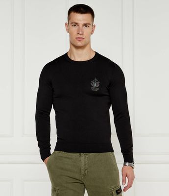 Sweter męski zimowy Aeronautica Militare ze sklepu: Gomez Fashion Store w kategorii: Swetry męskie - zdjęcie 874714-BD9-10338_AM245M000055004