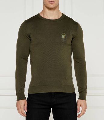 Sweter męski Aeronautica Militare ze sklepu: Gomez Fashion Store w kategorii: Swetry męskie - zdjęcie 874714-BD9-10338_AM245M000055285