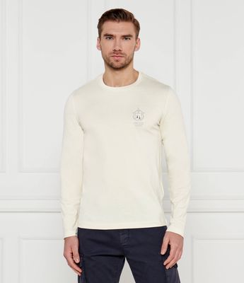 T-shirt męski casual na wiosnę Aeronautica Militare ze sklepu: Gomez Fashion Store w kategorii: T-shirty męskie - zdjęcie 874714-BD9-10338_AM245M000096291