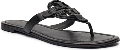Klapki damskie na lato TORY BURCH ze sklepu: Gomez Fashion Store w kategorii: Klapki damskie - zdjęcie 874714-BD9-10338_TO245W000006006