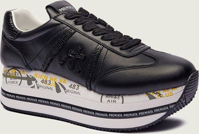 Buty sportowe damskie wiosenne Premiata ze sklepu: Gomez Fashion Store w kategorii: Buty sportowe damskie - zdjęcie 874714-BD9-10338_PT245W000006191