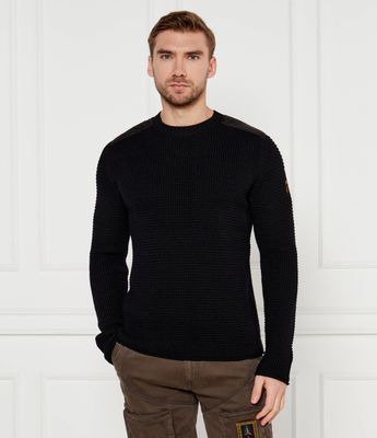 Sweter męski na zimę Premiata ze sklepu: Gomez Fashion Store w kategorii: Swetry męskie - zdjęcie 874714-BD9-10338_PT245M000006161