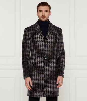 Płaszcz męski na jesień Karl Lagerfeld ze sklepu: Gomez Fashion Store w kategorii: Płaszcze męskie - zdjęcie 874714-BD9-10338_KL245M000022690