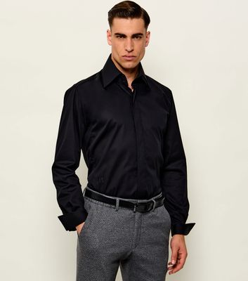 Koszula męska elegancka Karl Lagerfeld ze sklepu: Gomez Fashion Store w kategorii: Koszule męskie - zdjęcie 874714-BD9-10338_KL245M000024990