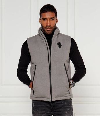 Kamizelka męska casual Karl Lagerfeld ze sklepu: Gomez Fashion Store w kategorii: Kamizelki męskie - zdjęcie 874714-BD9-10338_KL245M000041330