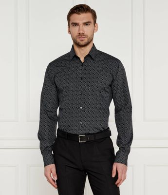 Karl Lagerfeld - Koszula męska wiosenna ze sklepu: Gomez Fashion Store w kategorii: Koszule męskie - zdjęcie 874714-BD9-10338_KL245M000047991