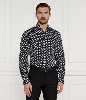 Karl Lagerfeld - Koszula męska na wiosnę ze sklepu: Gomez Fashion Store w kategorii: Koszule męskie - zdjęcie 874714-BD9-10338_KL245M000048991