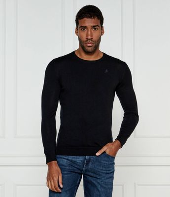 Sweter męski Karl Lagerfeld ze sklepu: Gomez Fashion Store w kategorii: Swetry męskie - zdjęcie 874714-BD9-10338_KL245M000049990