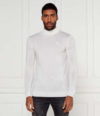 Sweter męski Karl Lagerfeld ze sklepu: Gomez Fashion Store w kategorii: Swetry męskie - zdjęcie 874714-BD9-10338_KL245M000050C31