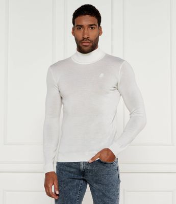 Sweter męski na wiosnę Karl Lagerfeld ze sklepu: Gomez Fashion Store w kategorii: Swetry męskie - zdjęcie 874714-BD9-10338_KL245M000058C31